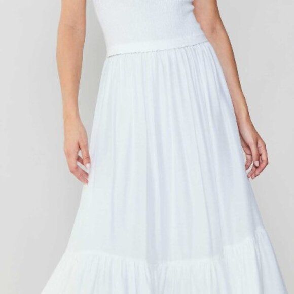 Ruffled Sleeve Sweater Dress - Current Air - Picture 2 of 3